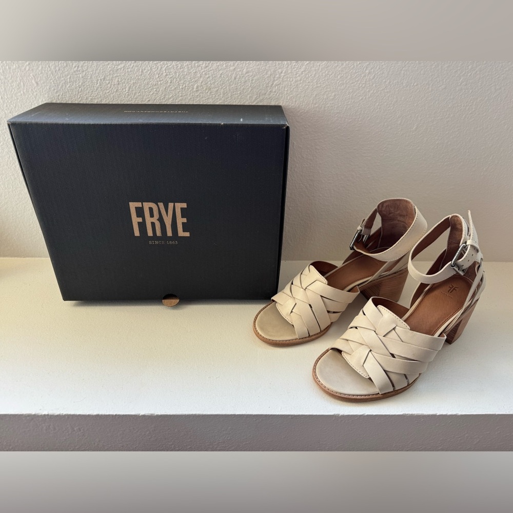 Frye Women's Bianca Huarache Two Piece Heeled Sandal